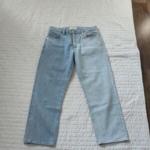 Frame Denim Women's Ankle Jeans in Light Blue